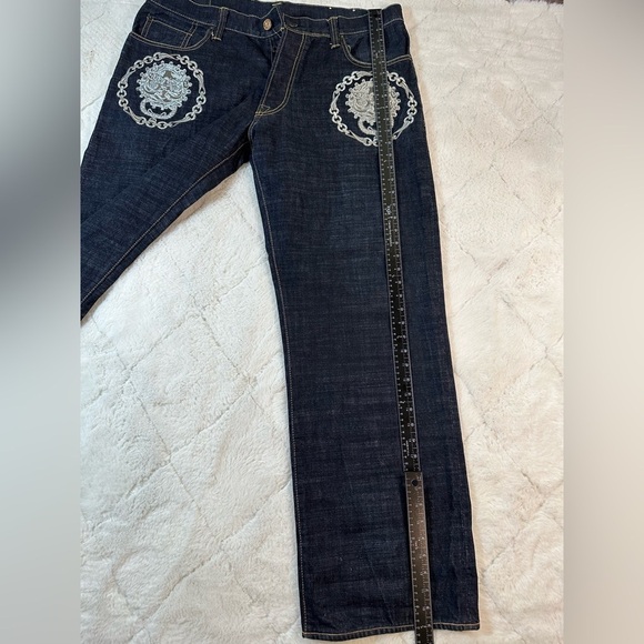 RMC rangy mountain company jeans men’s 42 SyncBlue design Tokyo Japan red monkey - Picture 5 of 14